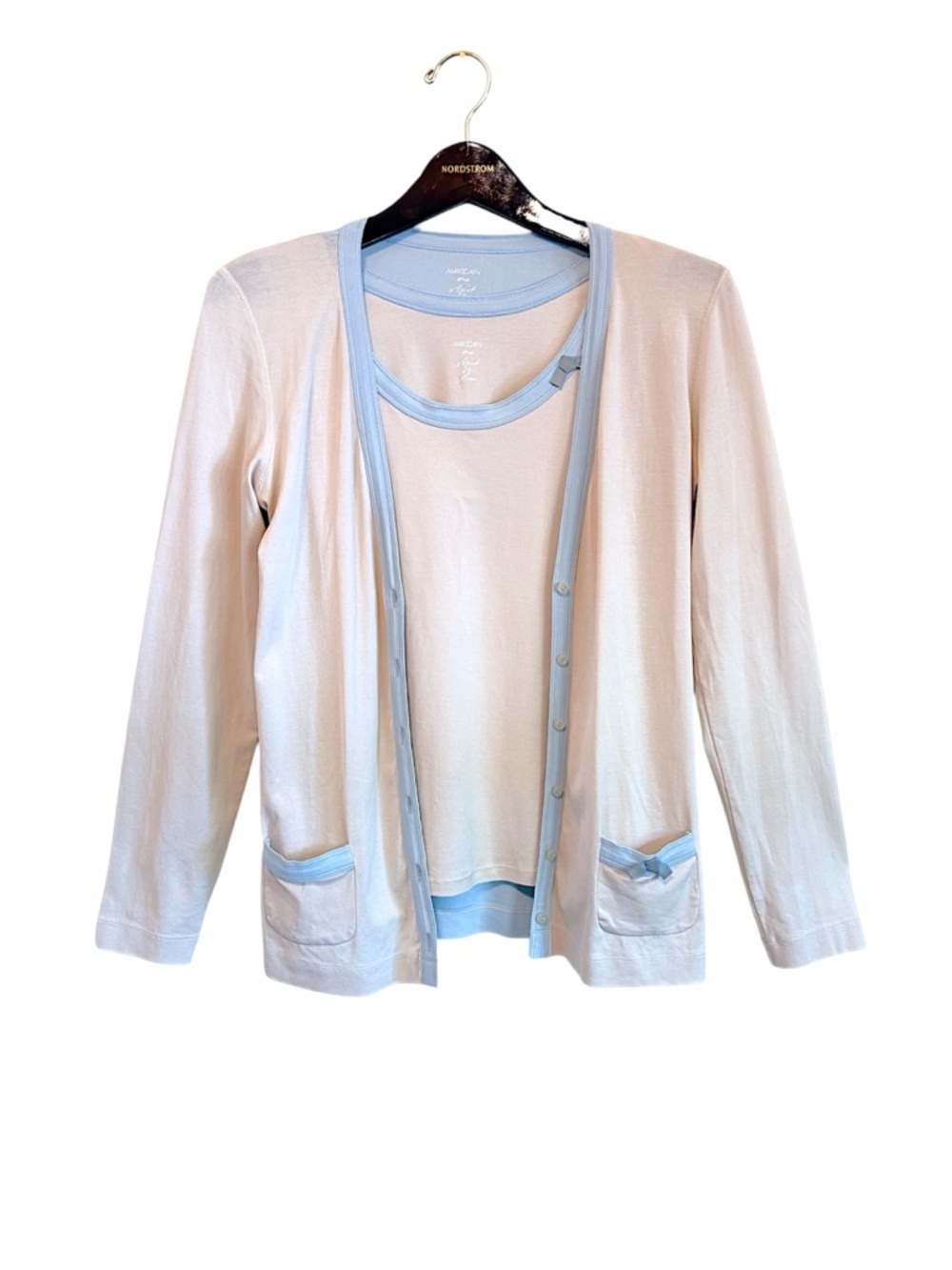 Marc Cain Coordinates Set Cardigan and tank top, lightweight cotton blend, NWOT